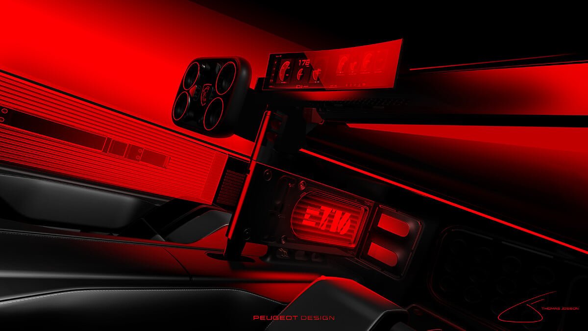 Peugeot E-T16 Concept detalle