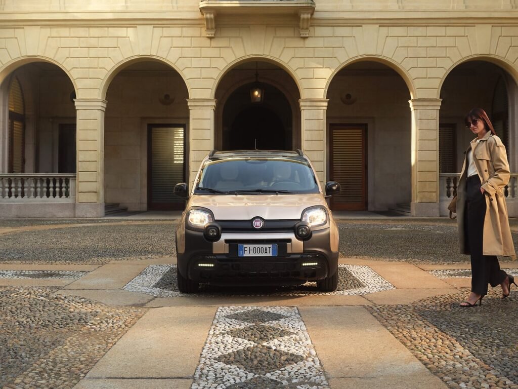 Detalle del Fiat Pandina Tributo Autobianchi