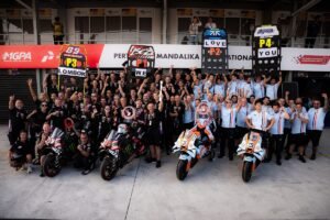 Aprilia Racing durante el fin de semana de Indonesia 2026, imagen de archivo