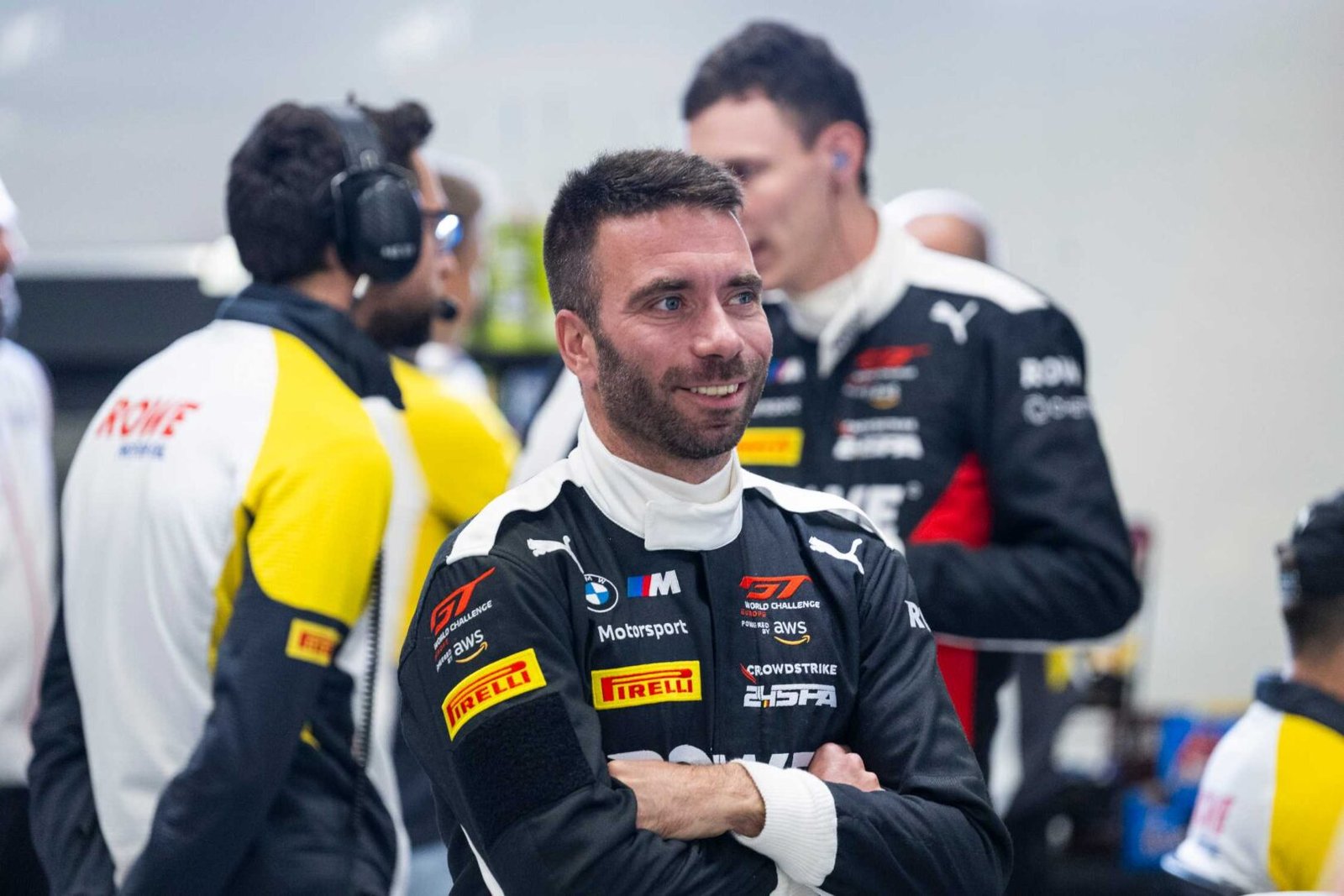 Philipp Eng con el BMW M4 GT3 en las 24 Horas de Spa 2025