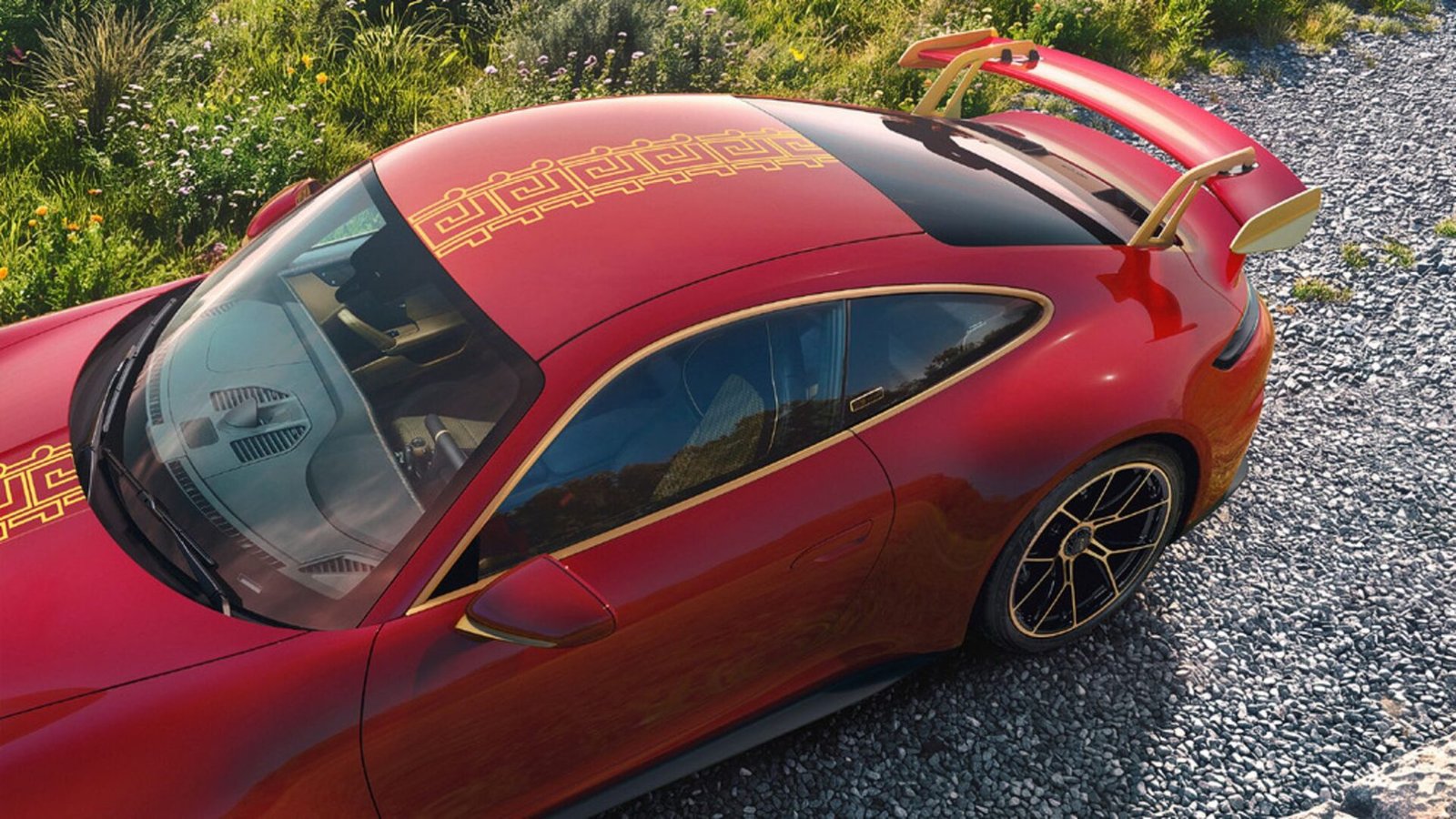 Porsche 911 GT3 La Serpiente Quetzalcóatl pintado a mano