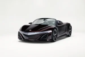 Acura NSX Roadster de Tony Stark en The Avengers, vista delantera tres cuartos