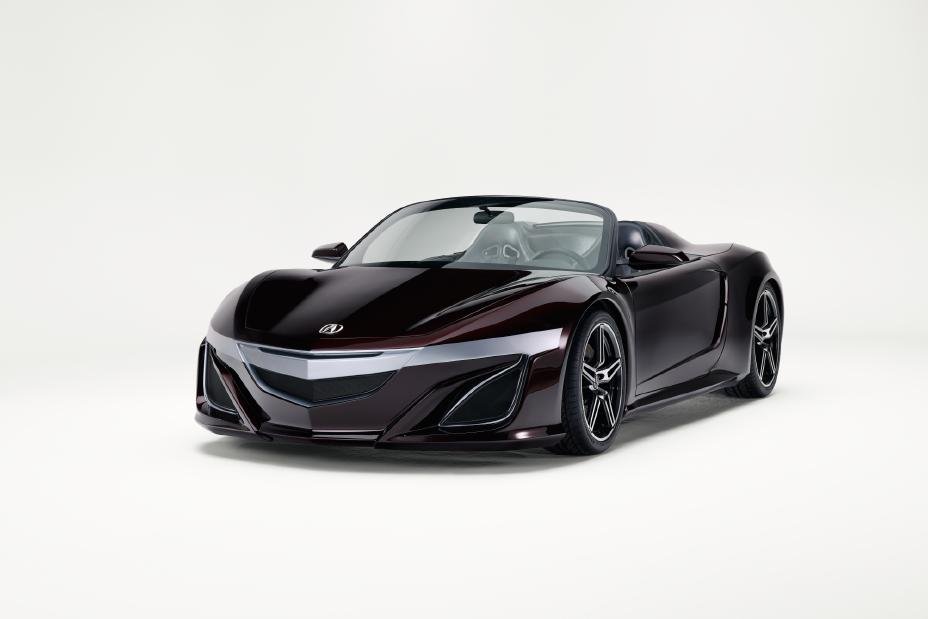 Acura NSX Roadster de Tony Stark en The Avengers, vista delantera tres cuartos