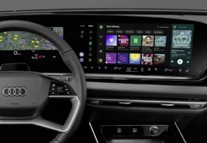 App nativa de Spotify en la pantalla del Audi MMI sin smartphone