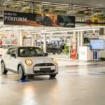 Conducción automatizada en la planta de MINI en Oxford