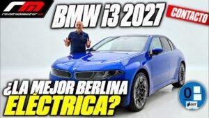 BMW i3 2027 de la Neue Klasse en el contacto estático en vídeo