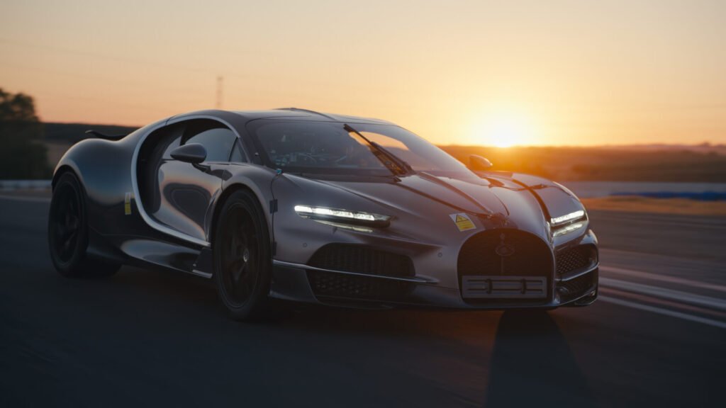 Bugatti Tourbillon en pruebas de calor en Sevilla