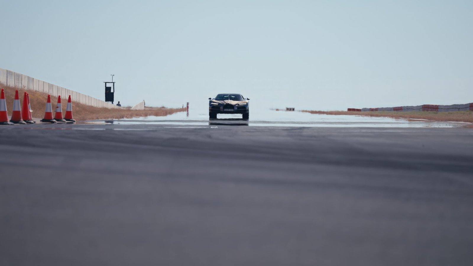 Bugatti Tourbillon en pruebas de calor