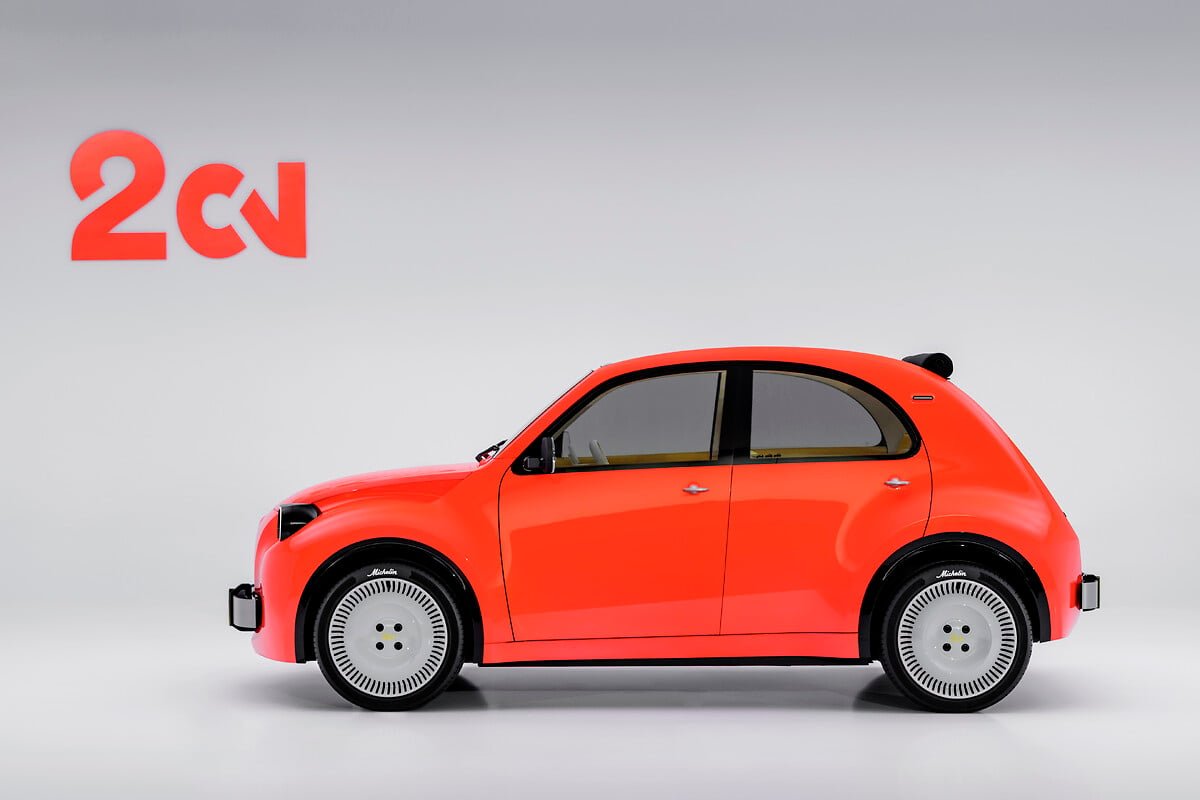 Citroën 2 CV Concept, el regreso eléctrico del dos caballos