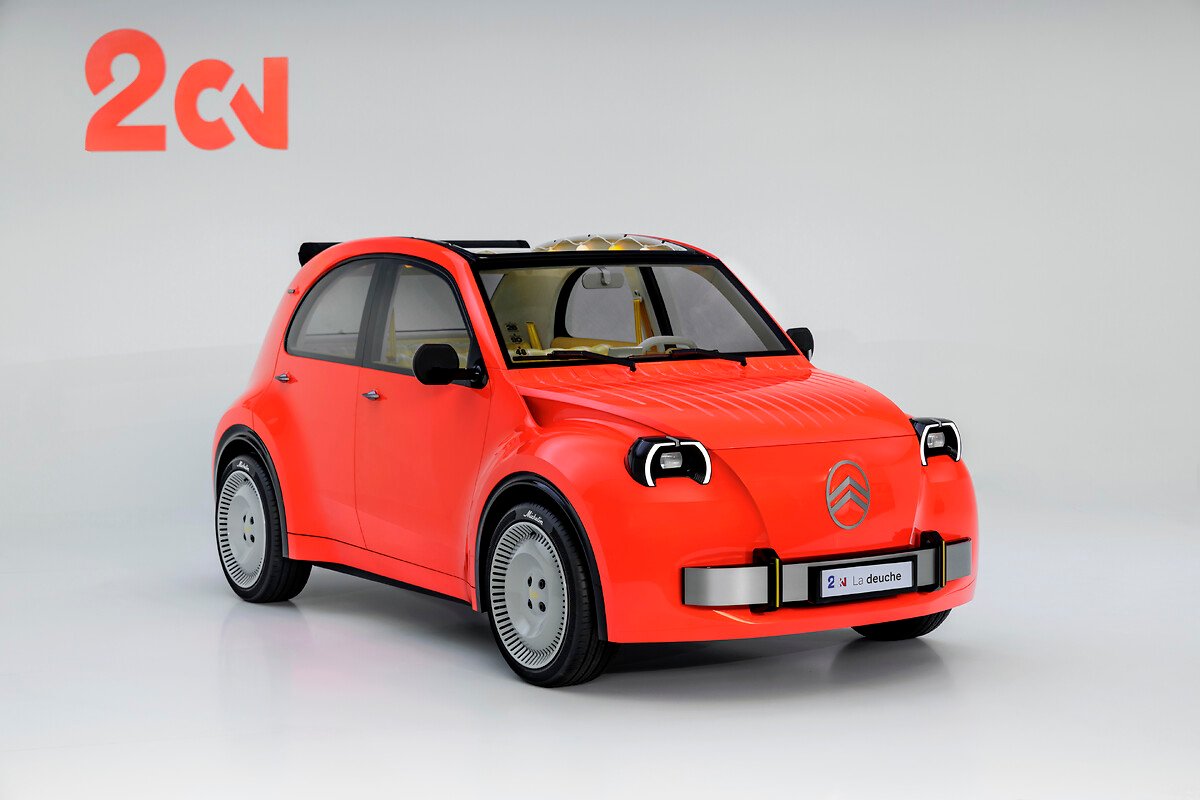 Nuevo Citroën 2 CV Concept eléctrico, de 3,76 metros de longitud