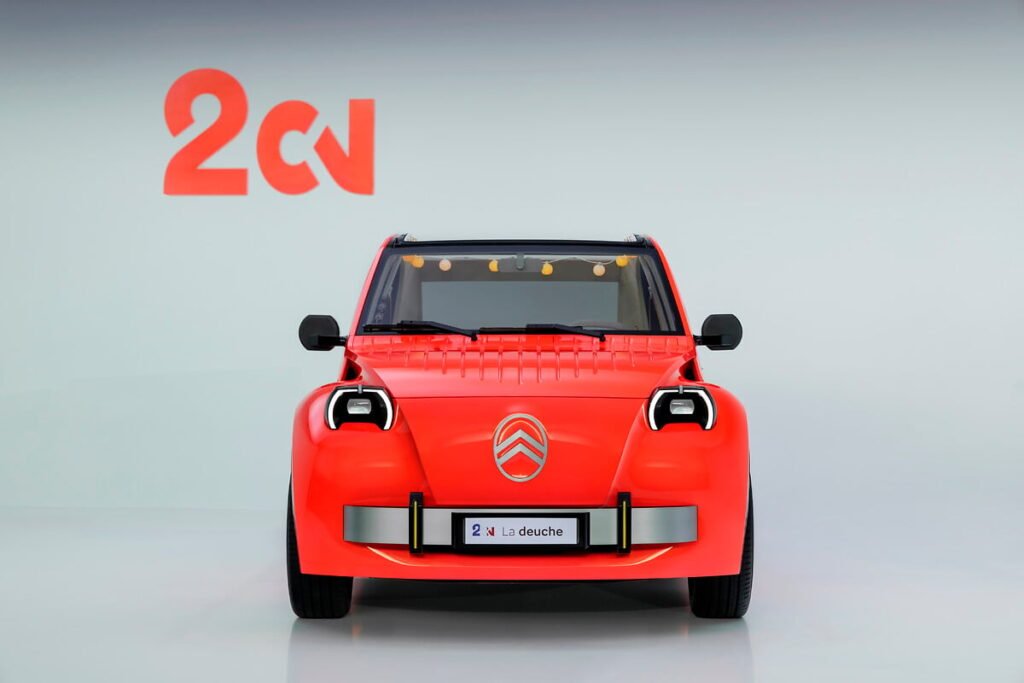 Citroën 2 CV Concept eléctrico presentado en el Salón de París 2026