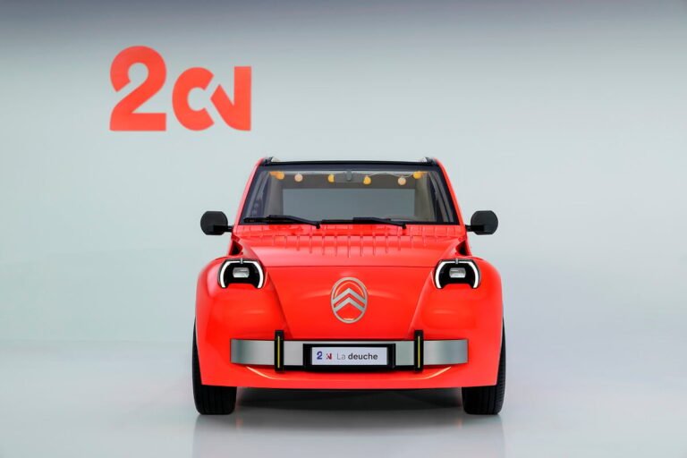 Citroën 2 CV Concept eléctrico presentado en el Salón de París 2026