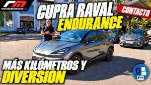 CUPRA Raval Endurance eléctrico en el contacto en vídeo