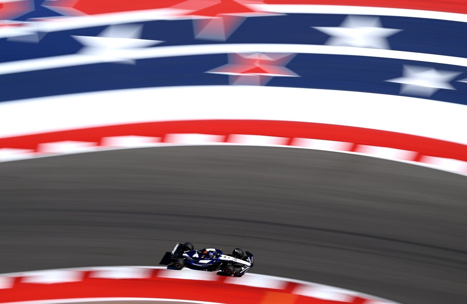 Williams sobre los pianos del GP de Estados Unidos en Austin, fotografía de archivo