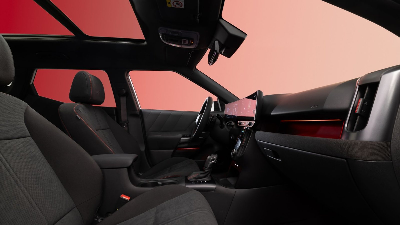 Interior del nuevo Hyundai Bayon con pantallas curvas de 12,3 pulgadas