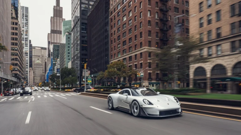 Porsche Mission S en Nueva York, imagen de los resultados de Porsche del tercer trimestre de 2026
