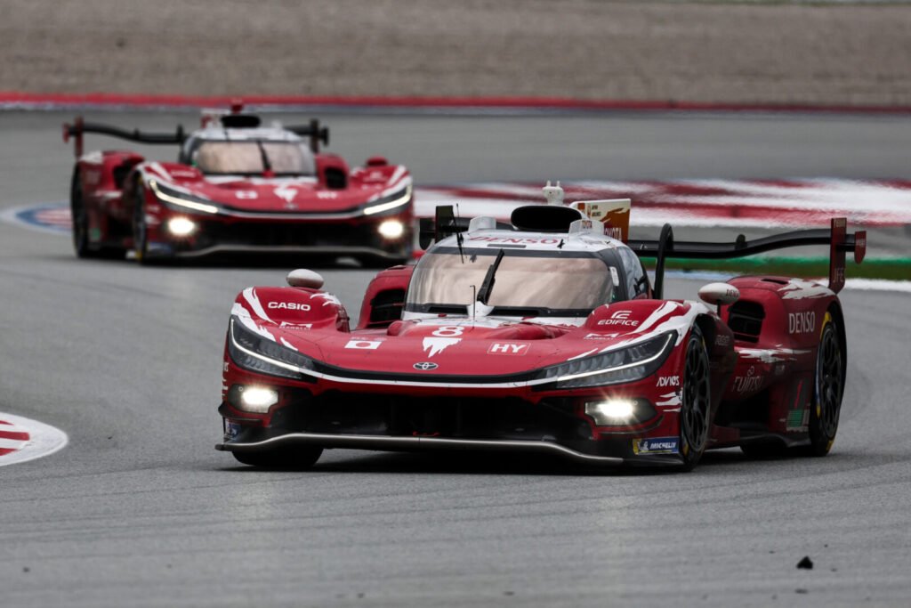 Los Toyota TR010 Hybrid en las 6 Horas de Barcelona del WEC